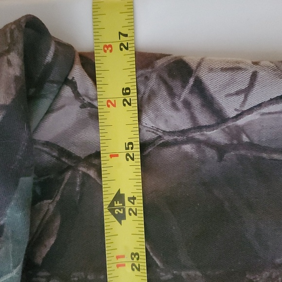 Mens Liberty Camo Button Down Shirt Jacket Size XXL Realtree Hardwoods - Picture 9 of 10